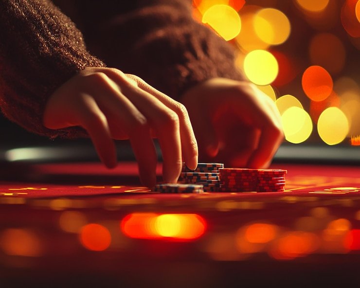 Tim jendelatoto bekerja di pusat operasi platform, menampilkan monitor dengan dashboard sportsbook dan live casino